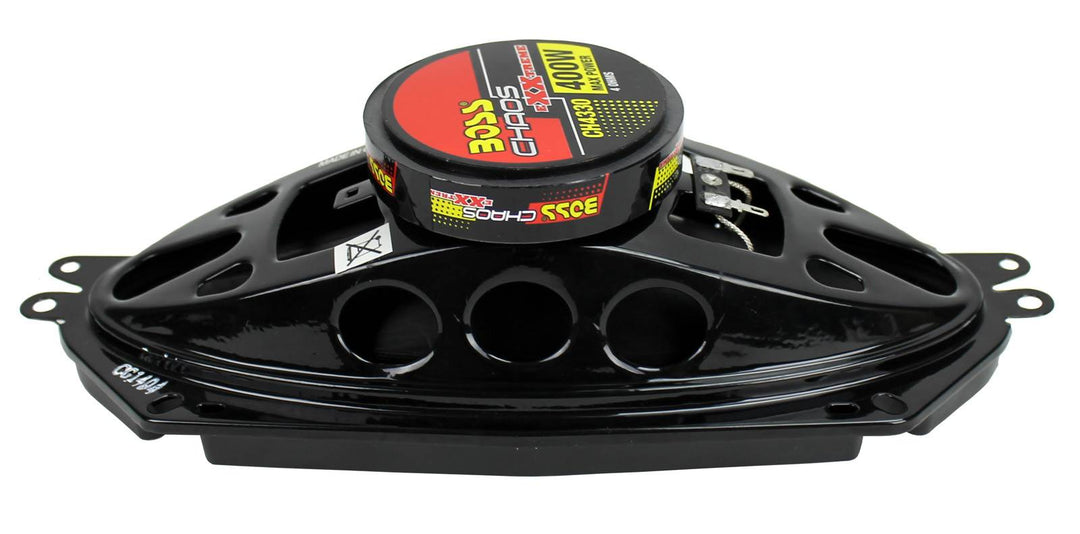 Boss CH4330 4"x10" 3-Way 400W Full-Range Chaos Exxtreme Car Audio Speakers