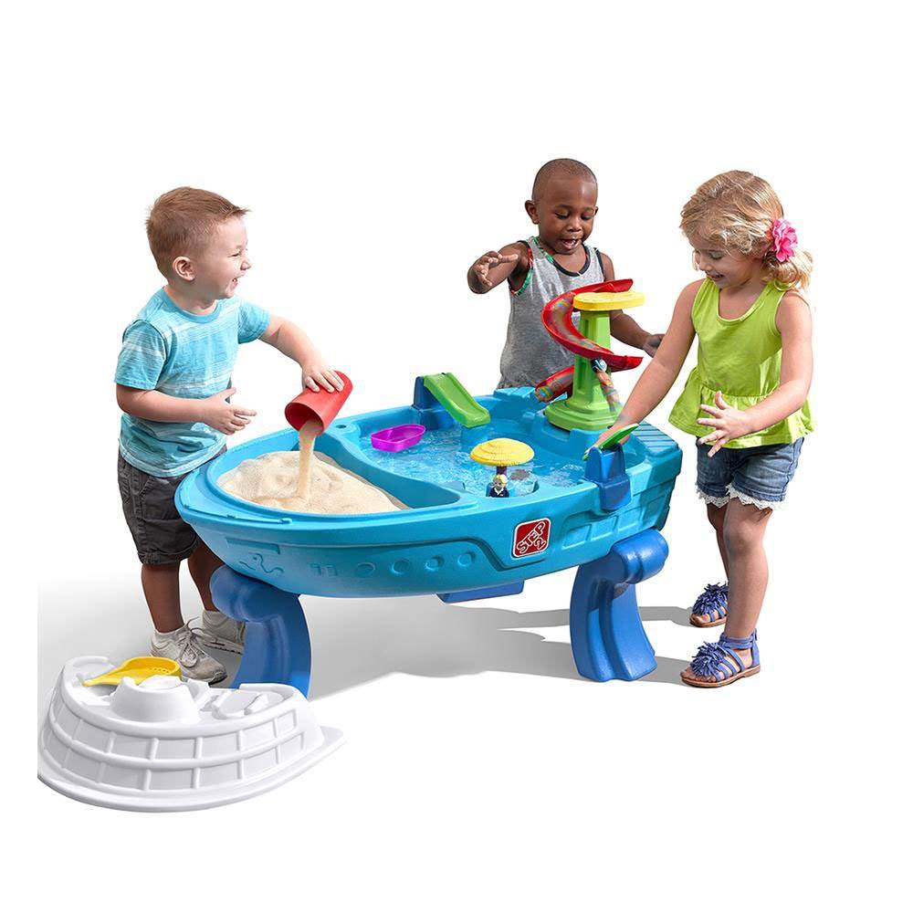 Step2 894700 Fiesta Cruise Sand & Water Activity Table and Accessories(Open Box) - VMInnovations