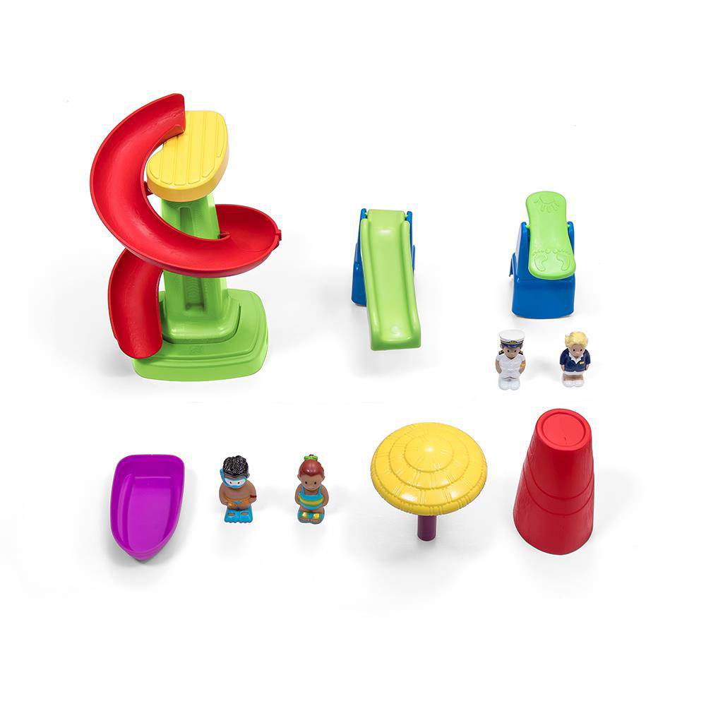 Step2 894700 Fiesta Cruise Sand & Water Activity Table and Accessories(Open Box) - VMInnovations
