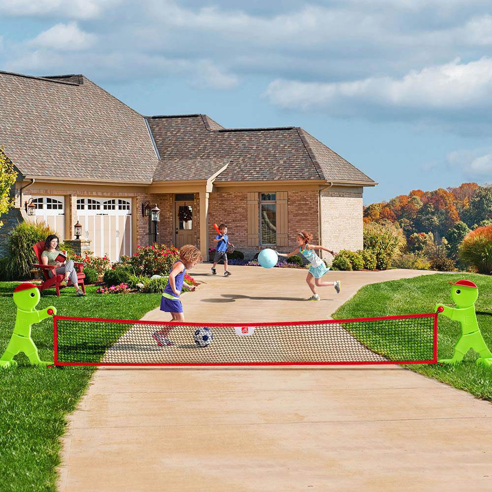 Step2 KidAlert Driveway Playground Boundary Safety Net and Sign (Open Box)