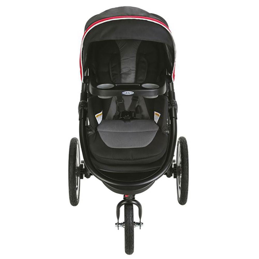 Graco Modes Jogger Lightweight Folding Compact Customizable Stroller, Chili Red