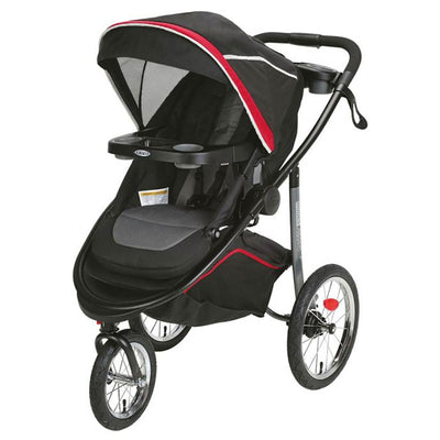 Graco Modes Jogger Lightweight Folding Compact Customizable Stroller, Chili Red