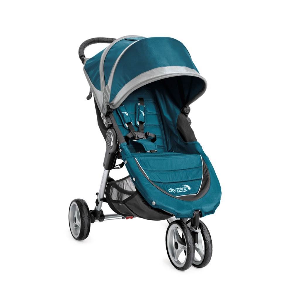 Baby Jogger City Mini Lightweight Folding Compact Baby Travel Stroller, Teal