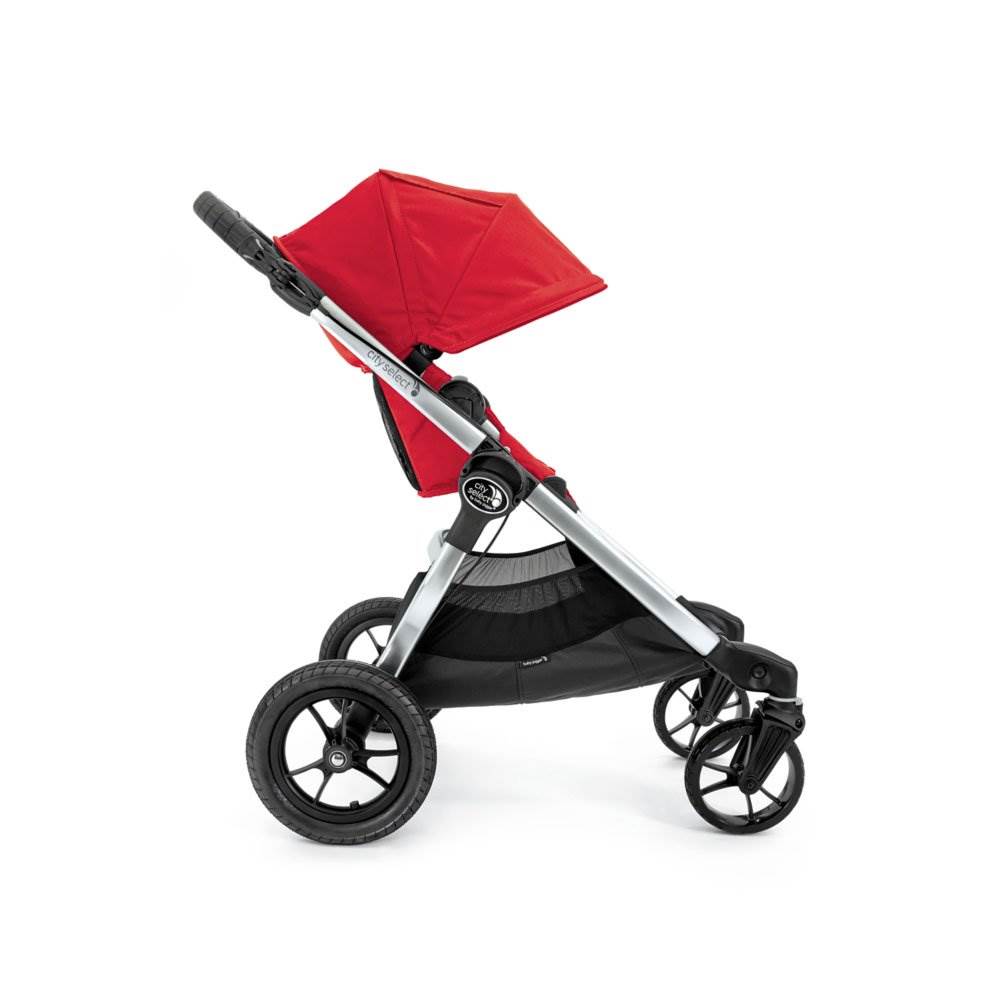 Baby Jogger City Select Lightweight Folding Compact Customizable Stroller, Ruby