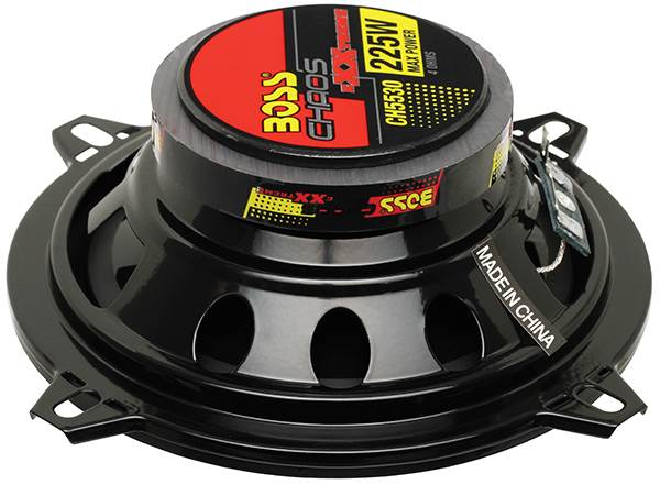 BOSS CH5530 5.25" 3-Way 225W Car Audio Coaxial Speakers Stereo PAIR Red