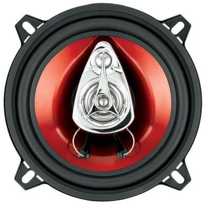 BOSS Audio 5.25" 3-Way 225W Car Audio Coaxial Speakers Stereo Red (4 Pair) - VMInnovations