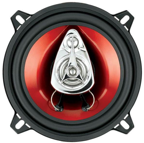 BOSS Audio 5.25" 3-Way 225W Car Audio Coaxial Speakers Stereo Red (4 Pair) - VMInnovations