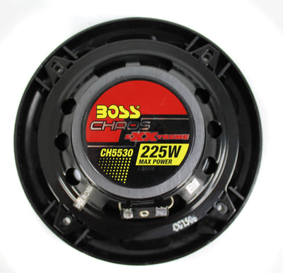 BOSS Audio 5.25" 3-Way 225W Car Audio Coaxial Speakers Stereo Red (4 Pair) - VMInnovations