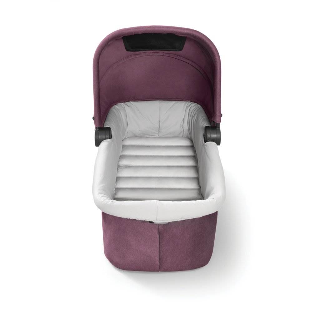 Baby Jogger City Tour LUX Foldable Baby Travel Stroller Pram Bassinet, Rosewood