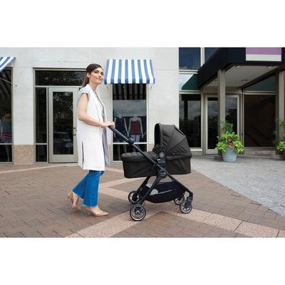 Baby Jogger City Tour LUX Foldable Baby Travel Stroller Pram Bassinet, Rosewood