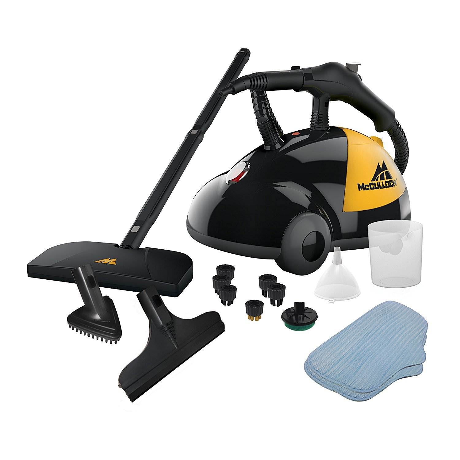 McCulloch Floor Handheld Steam Cleaner with Arm & Hammer Pet Fresh Carpet Cleaner Bundle - VMInnovations
