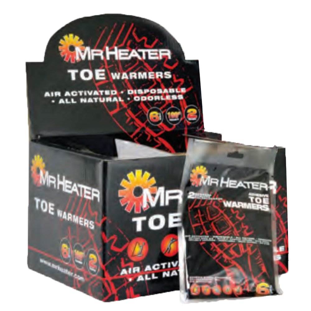 Mr. Heater Winter Disposable Chemical Adhesive Foot Toe Warmers Box, 30 Pair