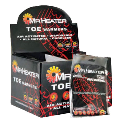 Mr. Heater Winter Disposable Chemical Adhesive Foot Toe Warmers Box, 30 Pair