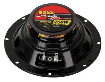 2) NEW BOSS CH6520 6.5" 2-Way 250W CHAOS EXXTREME SERIES Car Audio Speakers