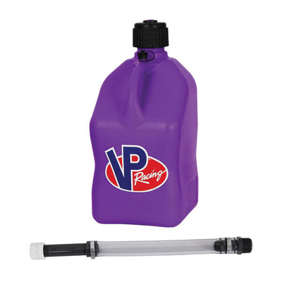 VP Racing Fuels 5.5 Gallon Motorsport Utility Jug and 14 In Filler Hose, Purple