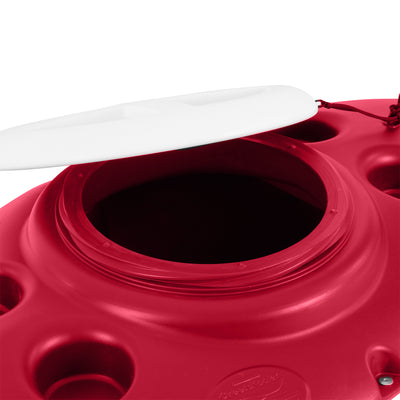 CreekKooler Floating Insulated 30 Quart Kayak Beverage Cooler, Red (Used) - VMInnovations