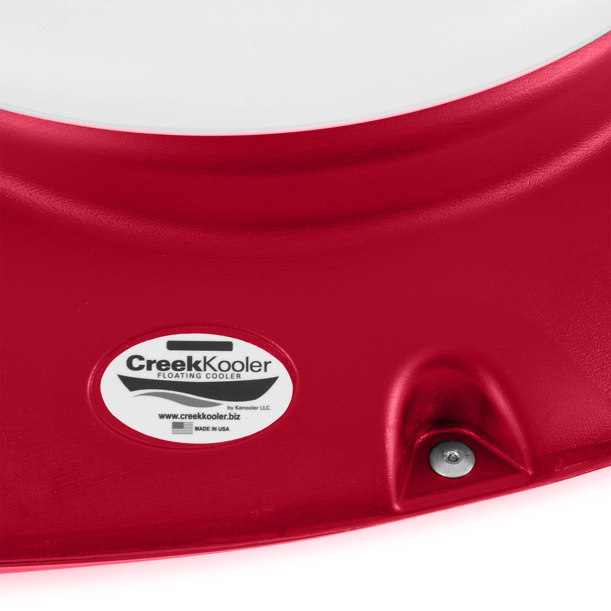 CreekKooler Floating Insulated 30 Quart Kayak Beverage Cooler, Red (Used) - VMInnovations