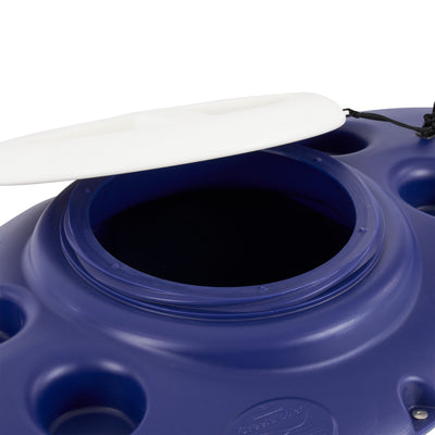 CreekKooler 30 Qt Floating Insulated Beverage Kayak Tow Behind Cooler w/ 8' Rope - VMInnovations