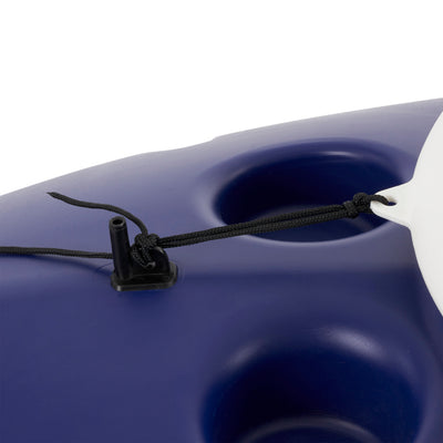 CreekKooler 30 Qt Floating Insulated Beverage Kayak Tow Behind Cooler w/ 8' Rope - VMInnovations