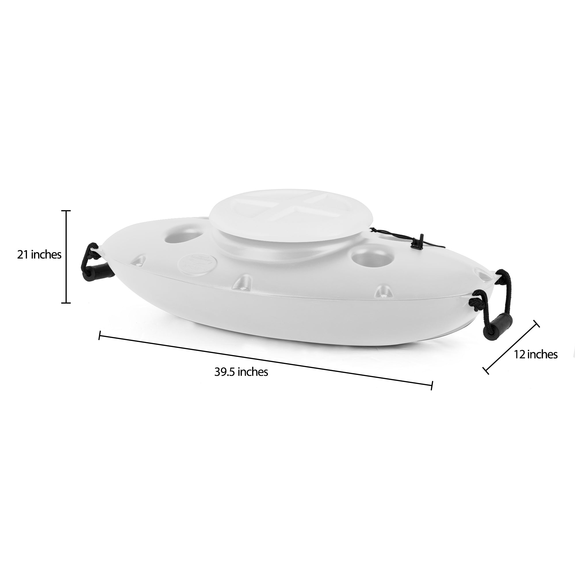 CreekKooler Kayak or Canoe River Floating Beverage & Food Storing Cooler (Used) - VMInnovations