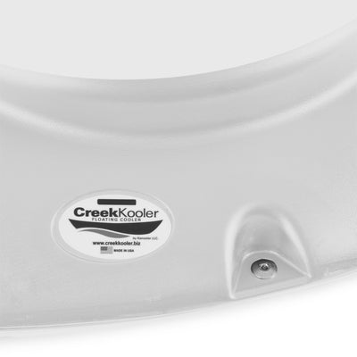 CreekKooler Kayak River Floating Beverage & Food Storing Cooler White (Open Box)