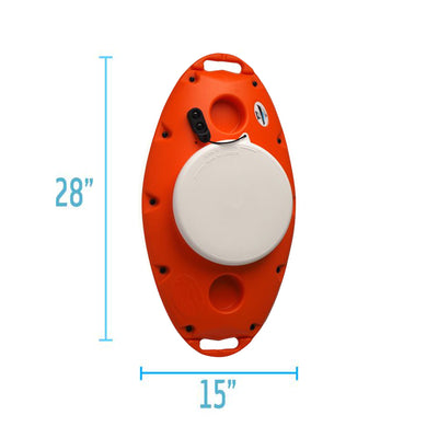 CreekKooler PuP Floating Insulated 15 Qt Kayak Beverage Cooler (Open Box) - VMInnovations