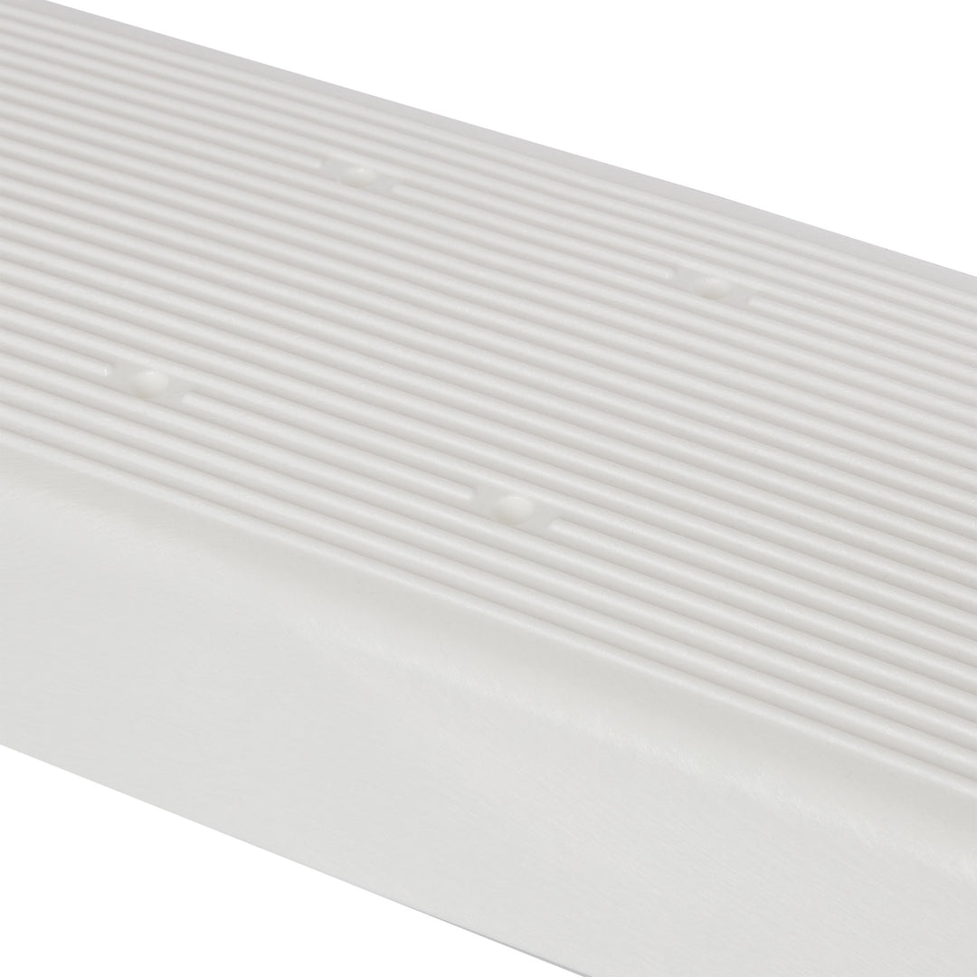 Vinyl Works In-Pool 4 Step Ladder for 60 Inch Swimming Pool Walls, White (Used)