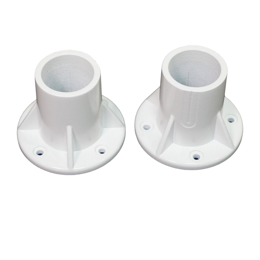 Vinyl Works In-Pool 4 Step Ladder for 60 Inch Pool Walls, White (Open Box) - VMInnovations