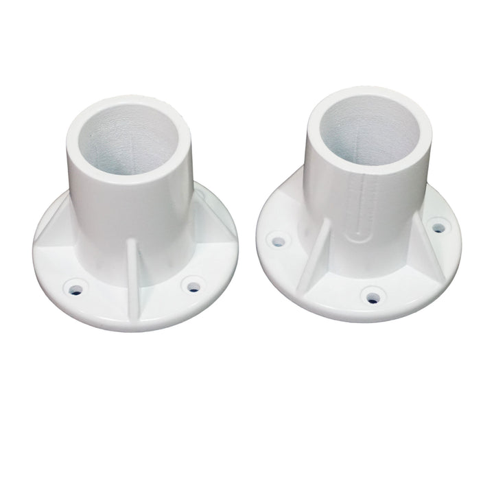 Vinyl Works In-Pool 4 Step Ladder for 60 Inch Pool Walls, White (Open Box) - VMInnovations