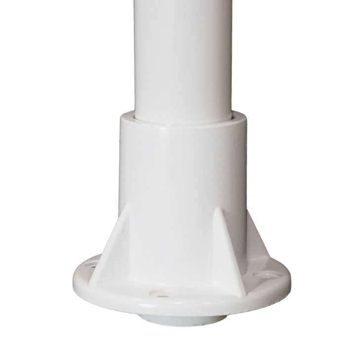 Vinyl Works In-Pool 4 Step Ladder for 60 Inch Pool Walls, White (Open Box) - VMInnovations