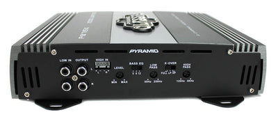 Pyramid 1000W 2 Channel Car Audio Amplifier Power Amp MOSFET 2 Ohm (Used) - VMInnovations