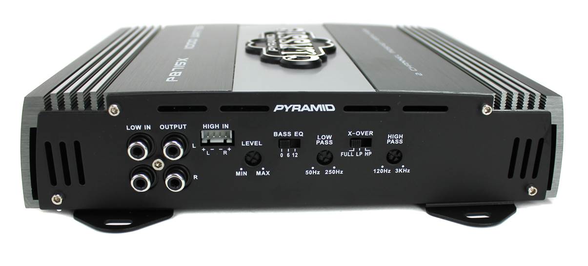 Pyramid 1000W 2 Channel Car Audio Amplifier Power Amp MOSFET 2 Ohm (For Parts) - VMInnovations