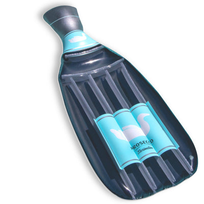 Swimline 90650 Inflatable 86" Prosecco Bottle Pool Float Water Raft Lounger - VMInnovations