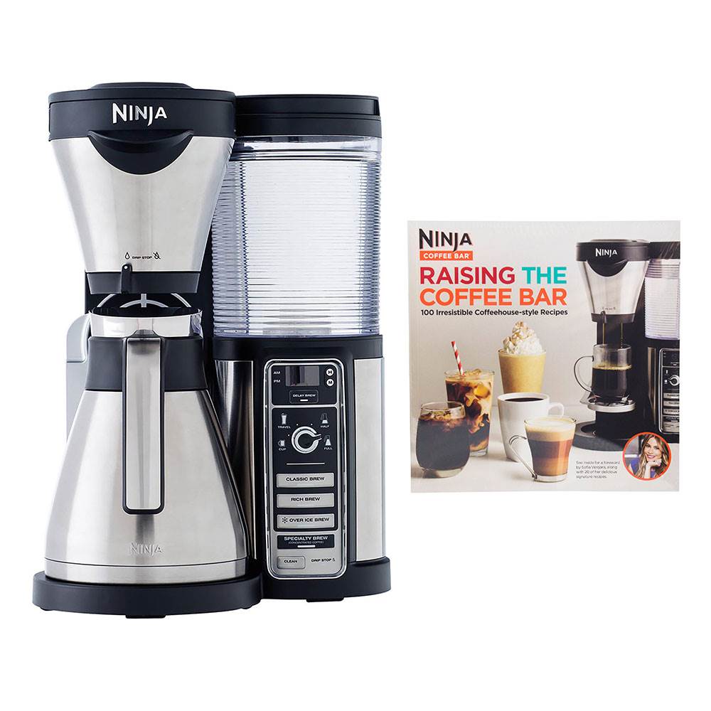 Ninja Coffee Bar Drink Machine with 100 Recipe Book (Certified Refurbished)
