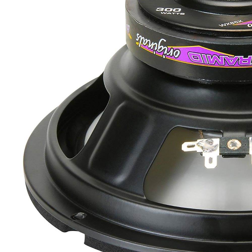 Pyramid WX Original Series 8 Inch 300 Watt 4 Ohm Car Audio Subwoofer | WX85X