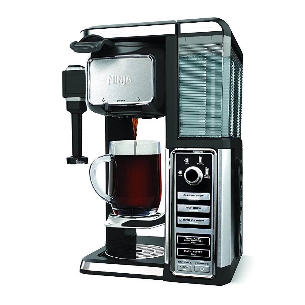 Ninja Coffee Bar Single Serve System with Recipe Book (Certified Refurbished)