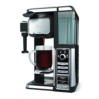 Ninja Coffee Bar Single Serve System with Recipe Book (Certified Refurbished)