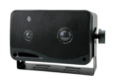 PYRAMID 2022SX 3.75" 200W 3-Way Car Audio Mini Box Car/Home Speakers (Used)