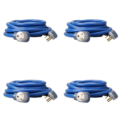 Southwire 25 Ft STW Weather Resistant Electrical Extension Service Cord (4 Pack)