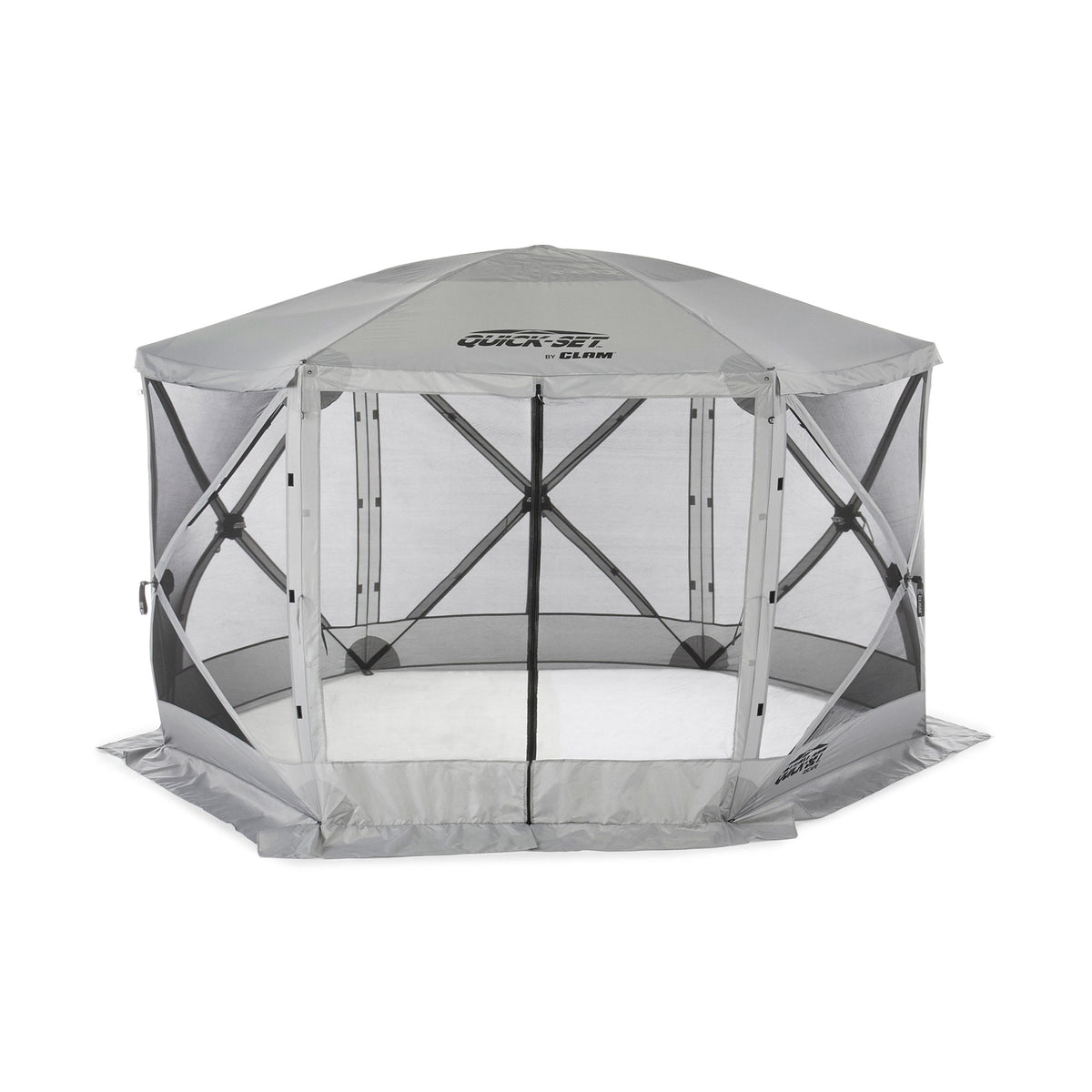 Clam Quick Set Escape Portable Canopy Shelter + Wind & Sun Panels (3 pack)