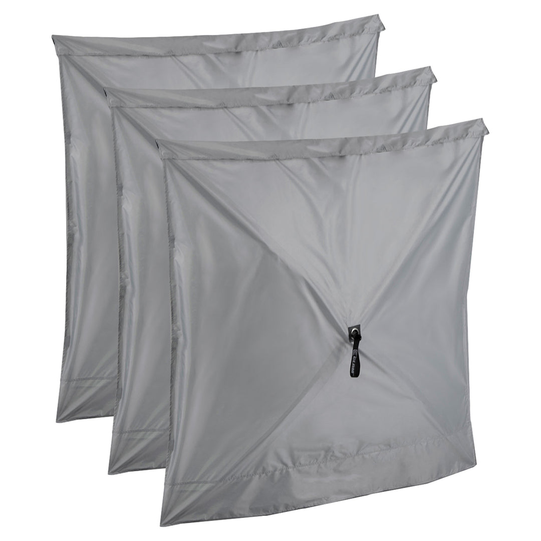 Clam Quick Set Screen Hub Gray Fabric Wind & Sun Panels, Accessory Only (6 Pack)