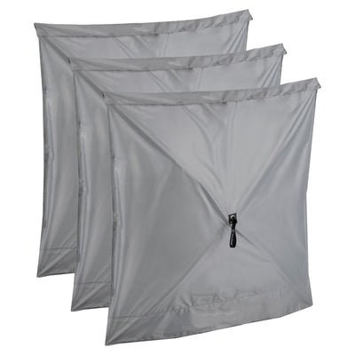 Clam Quick Set Escape Portable Canopy Shelter + Wind & Sun Panels (3 pack)