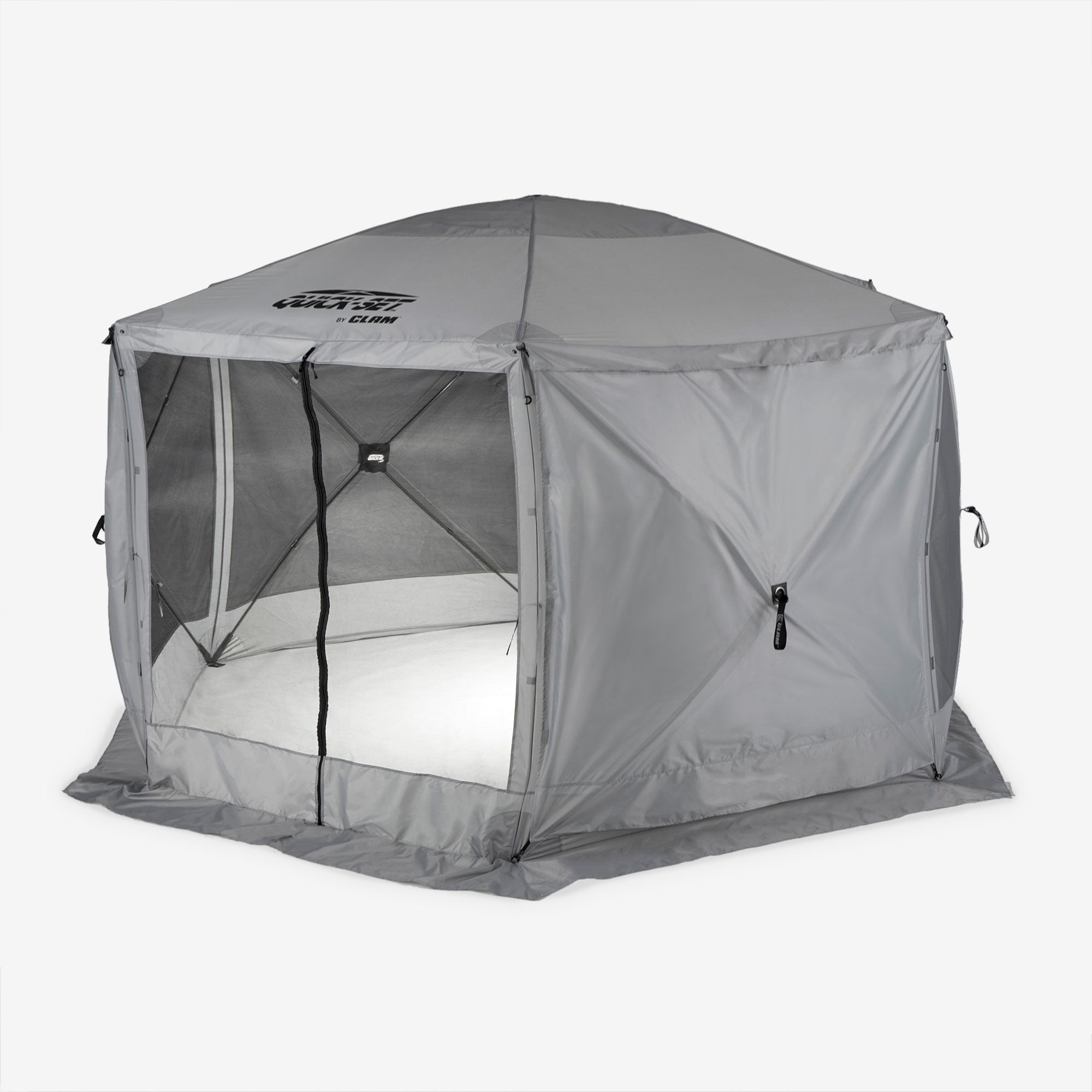 Clam Quick Set Escape Portable Canopy Shelter + Wind & Sun Panels (3 pack)