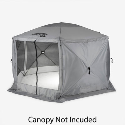 CLAM Quick-Set Screen Hub Tent Wind & Sun Panels, Accessory Only, Gray (3 pack) (For Parts)