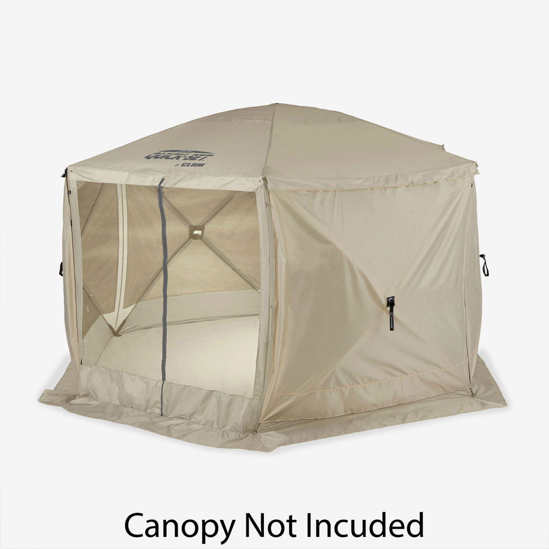 Clam Quick-Set Tan Wind Panels, Accessory Only (3 Pack) (Open Box)