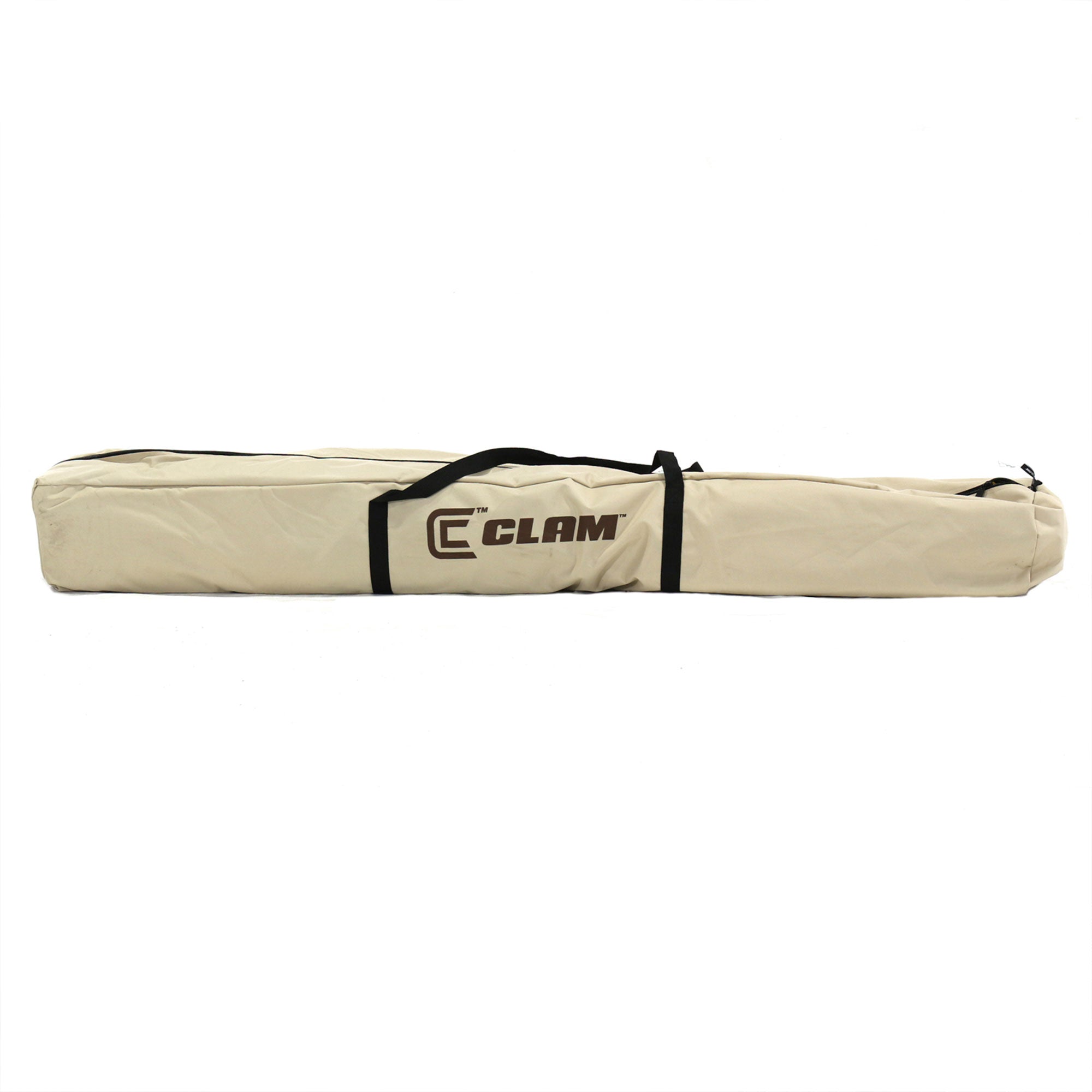 Clam Quick Set Pavilion Camping Outdoor Gazebo Canopy Shelter, Tan (Open Box) - VMInnovations