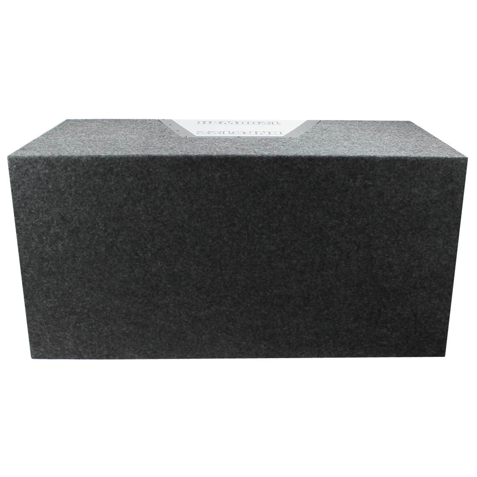 PYRAMID 12"1200W Car Audio Sub Box Subwoofer Bandpass Box Subs (Open Box) - VMInnovations