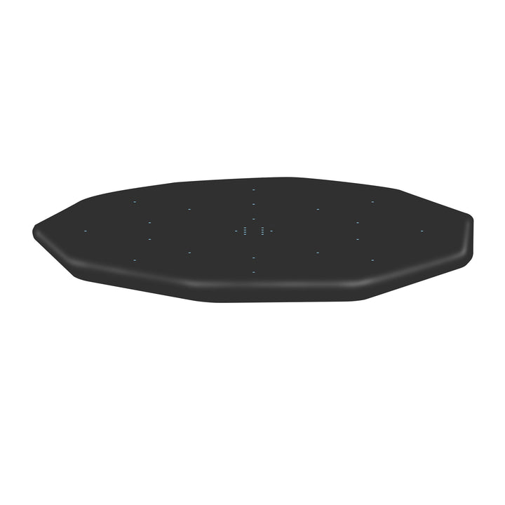 Bestway Round PVC 16 Foot Pool Cover for Above Ground Pro Frame Pools (Open Box) - VMInnovations