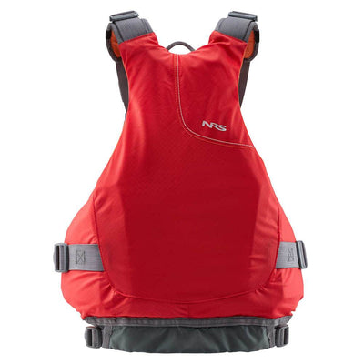 NRS Ion PFD Coast Guard Certified Adult Life Jacket Vest, Red, XS/M (Open Box)