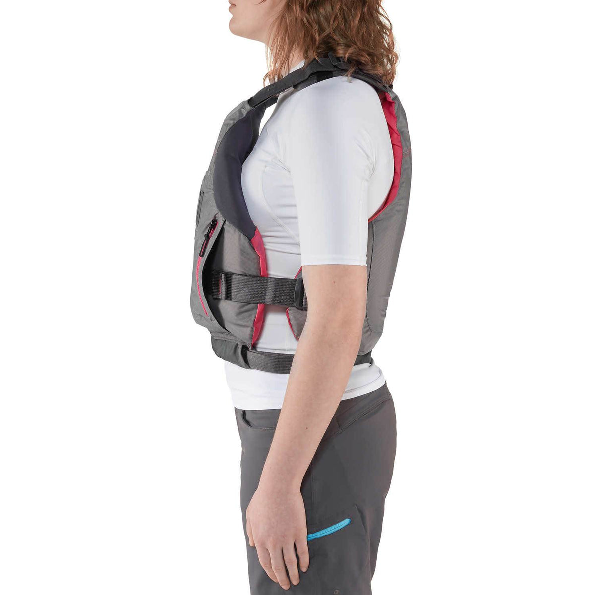 NRS Women's Siren PFD Life Jacket, Charcoal, XS/Medium (Open Box)